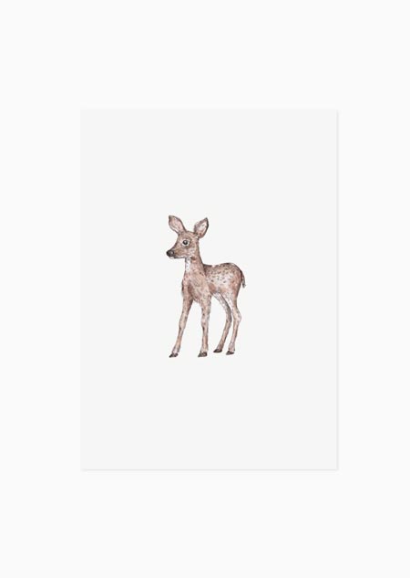 Fawn (color) - A5 print 