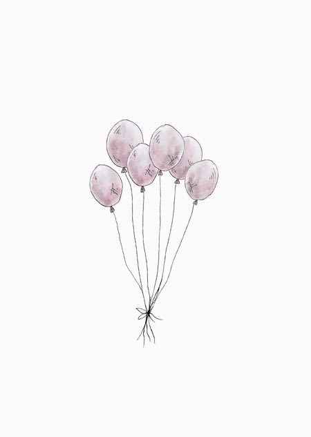Balloons (pink)