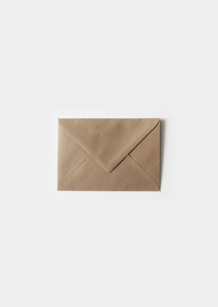 Envelope A6 - kraft