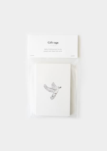 Gift tags - 10x dove