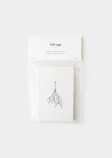 Gift tags - 10x mistletoe