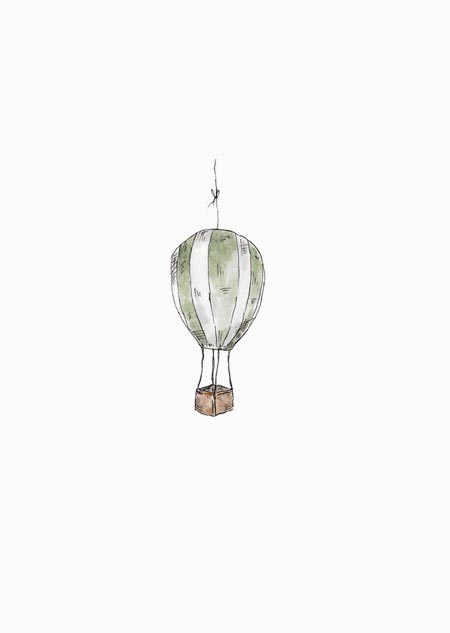 Luchtballon (groen)