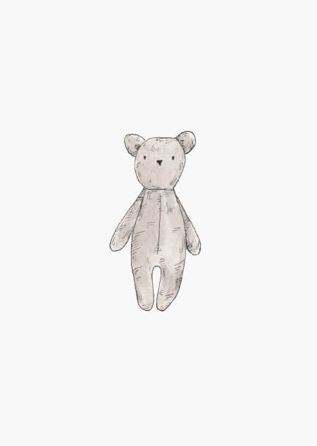 Teddybear - A5 print