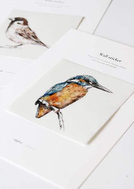 Wall sticker - kingfisher