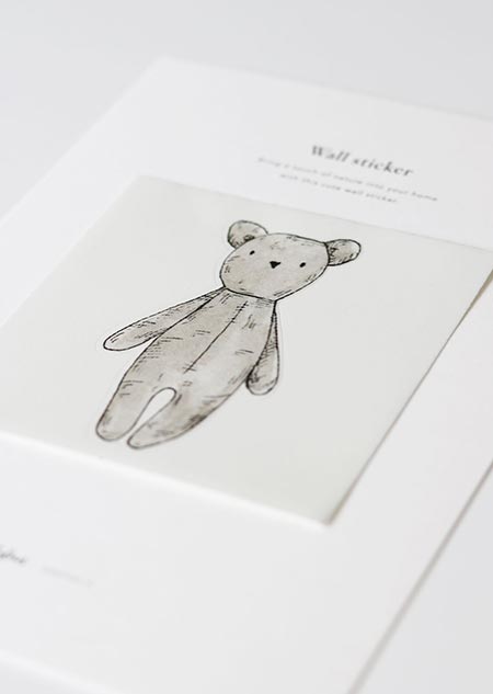 Wall sticker - teddy bear