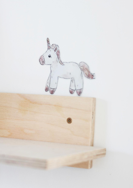 Wall sticker - unicorn